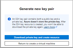 SSH private key